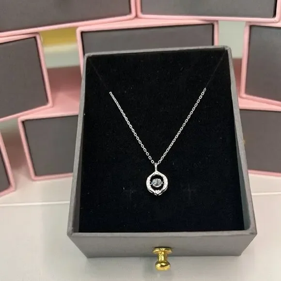 925 Silver Clavicle Necklace Minimal Layering Chain - Picture 4 of 9